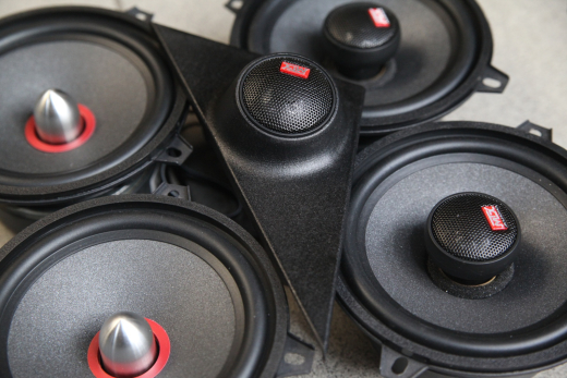 MTX TX4 Lautsprecher für E30 Limo Werkseinbauöffnungen