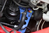24V Motorhalter Typ 6 schwarz  inkl. 70mm+35mm Gummilager
